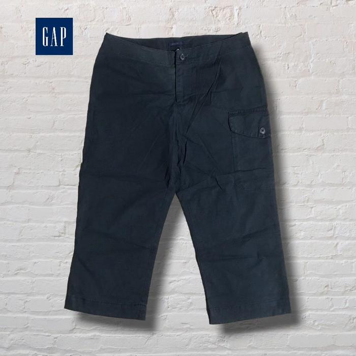 Celana Pendek Shortpants Chinos Cargo Gap Navy Original Second Prelo