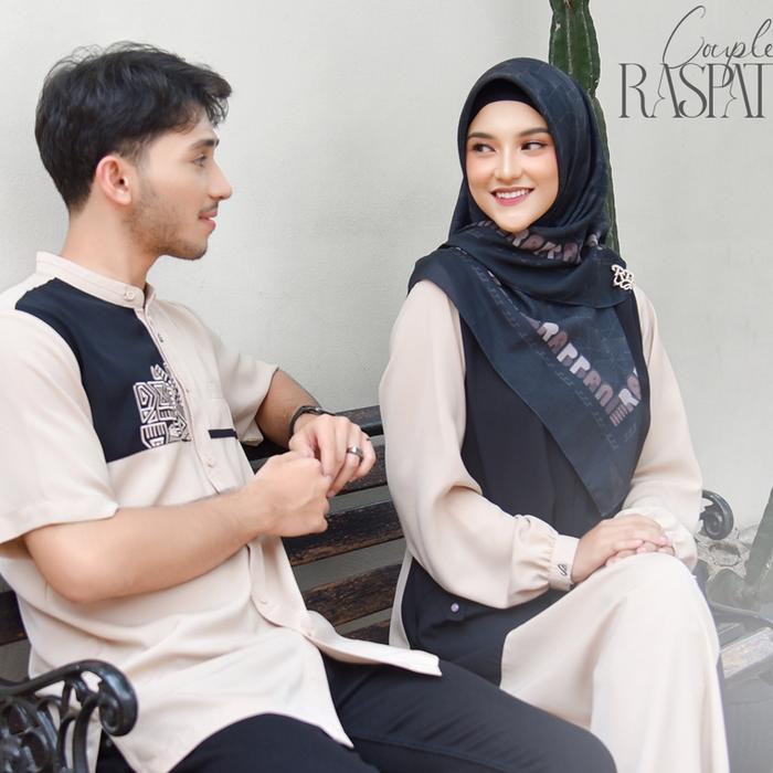 Rabbani Couple Raspati Koko Gamis Baju Muslim XS-XXL