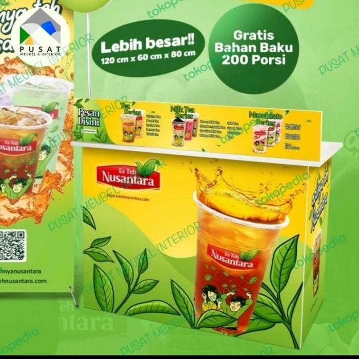 bhot es teh Nusantara gerobak es teh manis  solo gerobak