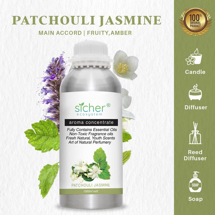 Sicher Fragrance Oil Patchouli Jasmine 1000ml