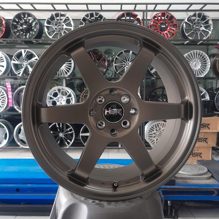 Velg Mobil JDM TE37 Ring 17 Original Bestfor Jazz,Yaris,City