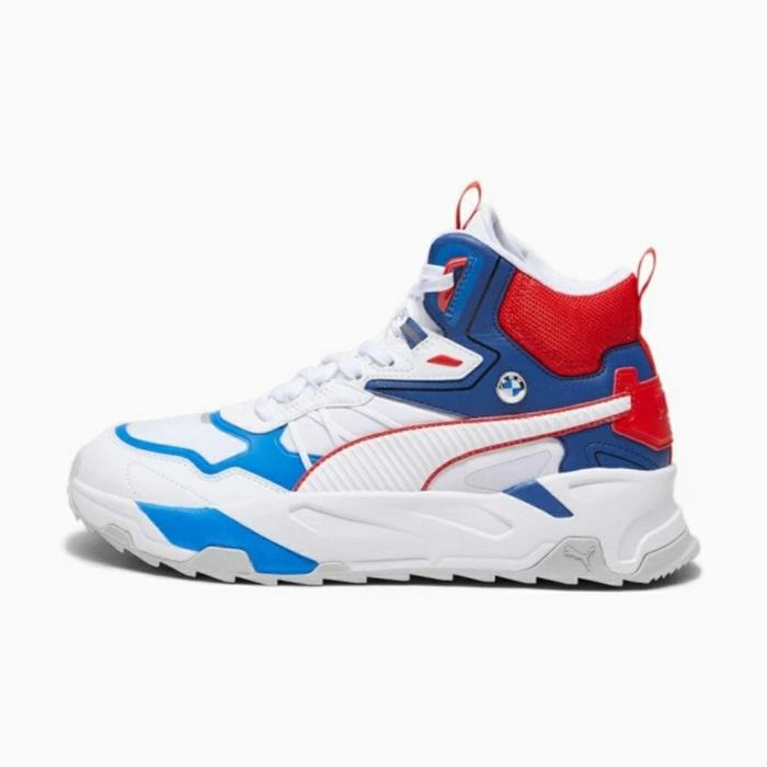 sepatu sneakers pria puma BMW motosprt trinity mid 307937 02 original