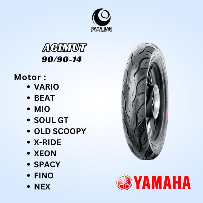 Ban Motor Yamaha (CST) Acimut 90/90-14 TL
