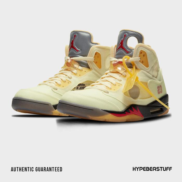 Nike Jordan 5 Retro Off-White Sail