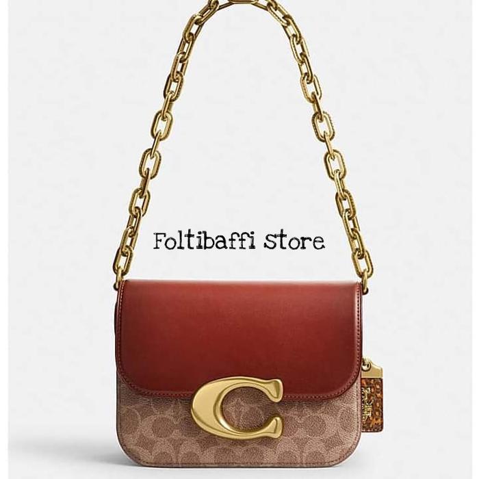 Tas wanita COC 551 ladies bag wind piano bag shoulder bag sign canvas