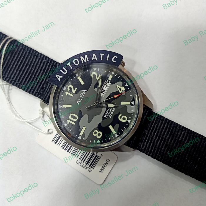 Jam Tangan Alba Men Automatic AL4273 AL4273X1 Original