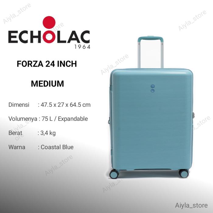 Echolac Forza 24 Inch Medium Expand Coastal Blue - Koper Echolac Forza