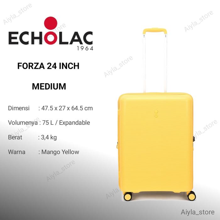 Echolac Forza 24 Inch Medium Expand Yellow -Koper Echolac Forza Medium