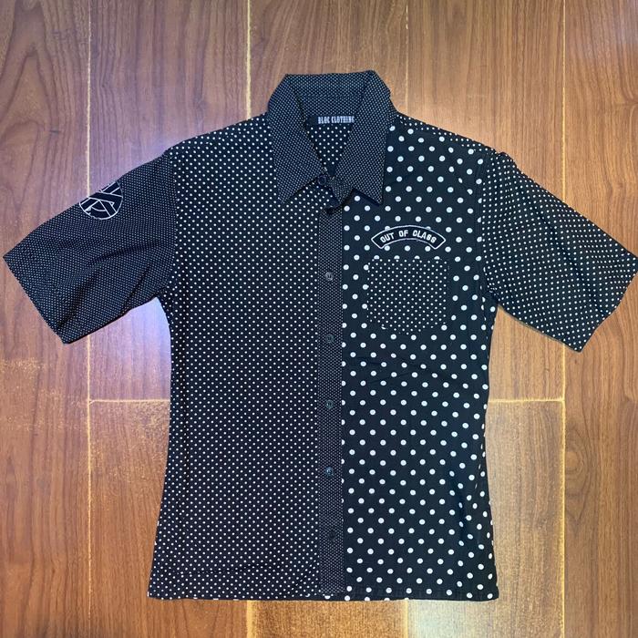 Dot Shirt - Bloc Clothing Size M P61×L41 - Black