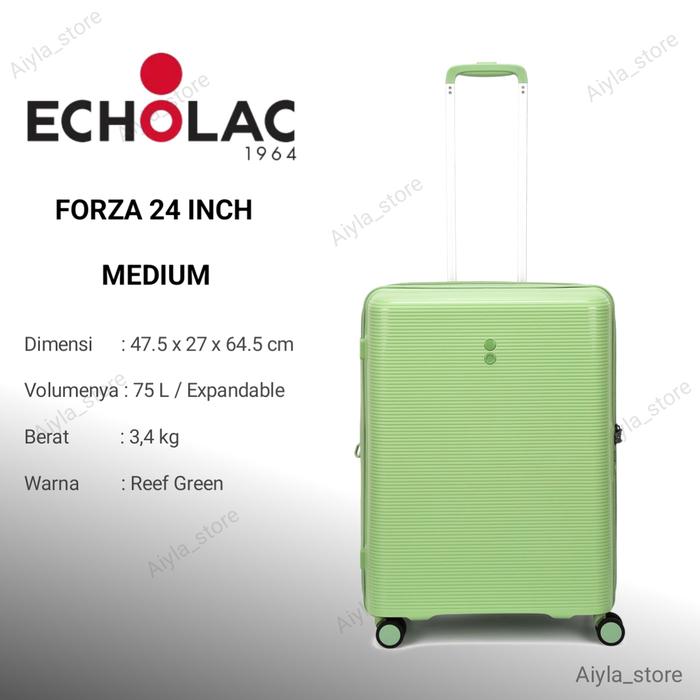 Echolac Forza 24 Inch Medium Expand Reef Green - Koper Echolac Forza