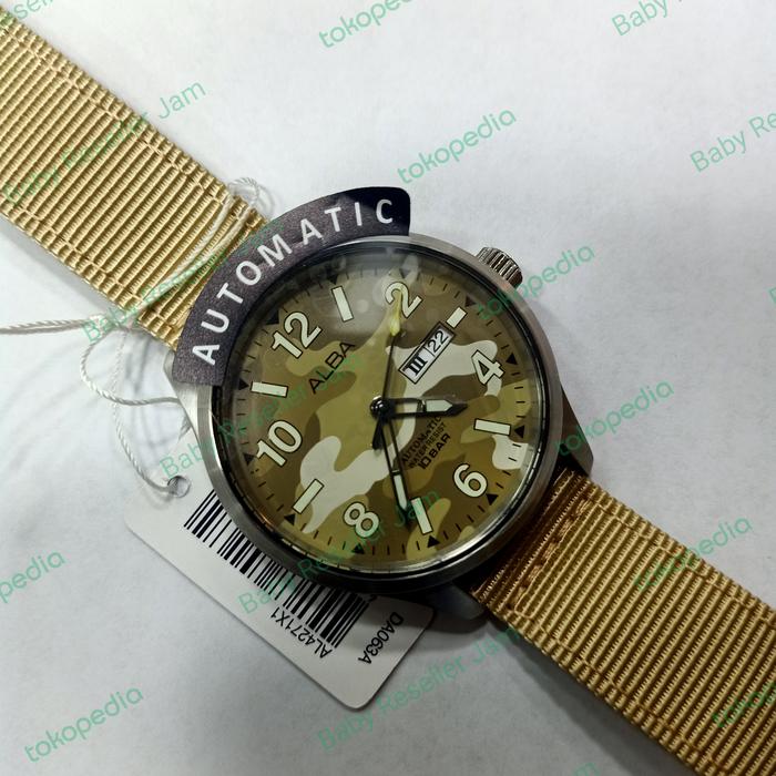 Jam Tangan Alba Men Automatic AL4271 AL4271X1 Original