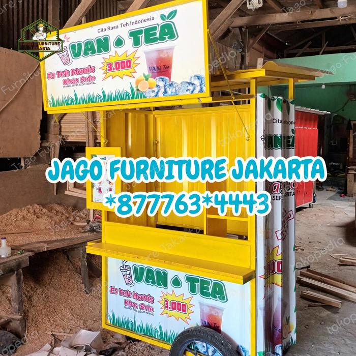 franchise gerobak es teh jawa solo, manis sepet