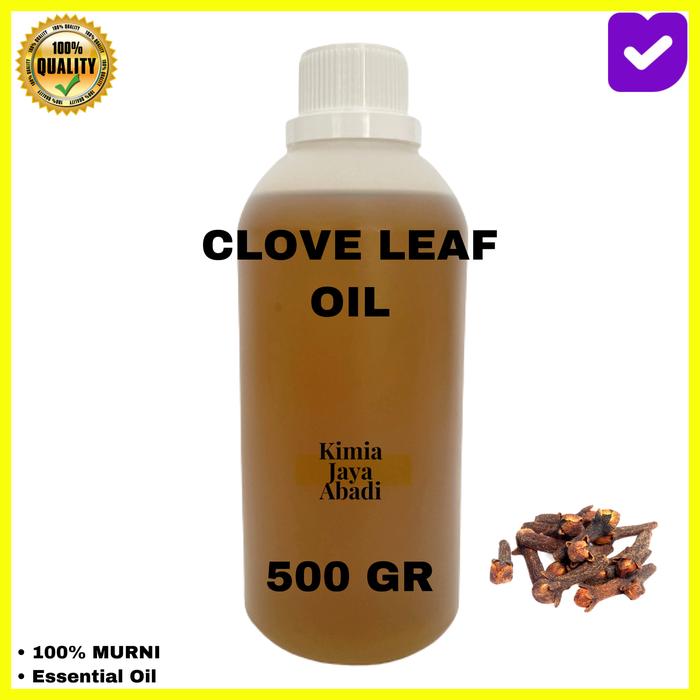Clove Leaf Essential Oil / Minyak Daun Cengkeh / Minyak Cengkeh 500 GR