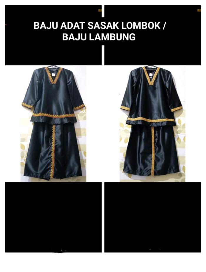 Baju Lambung/Baju Adat Sasak Lombok/Baju Lambung Anak/Lambung Tunik