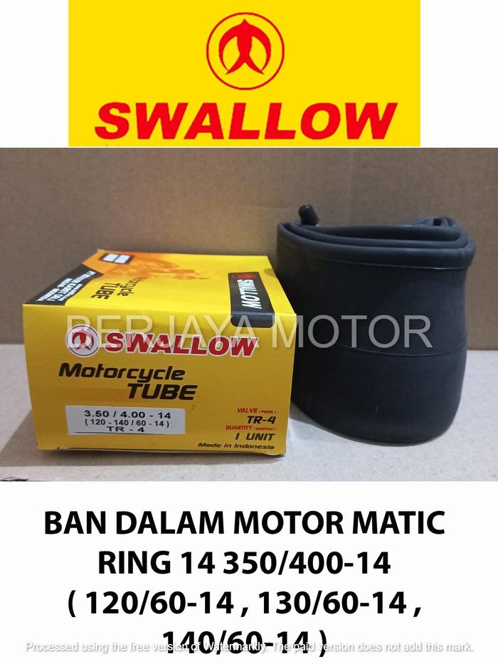 BAN DALAM MATIC RING 14 350/400-14 120/60-14 , 130/60-14 , 140/60-14