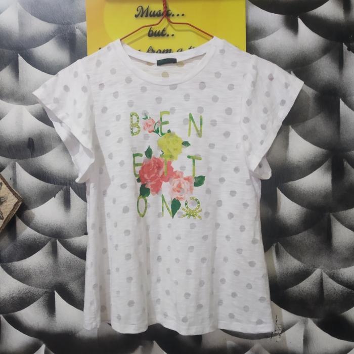 kaos anak stile benetton preloved tjap karoeng