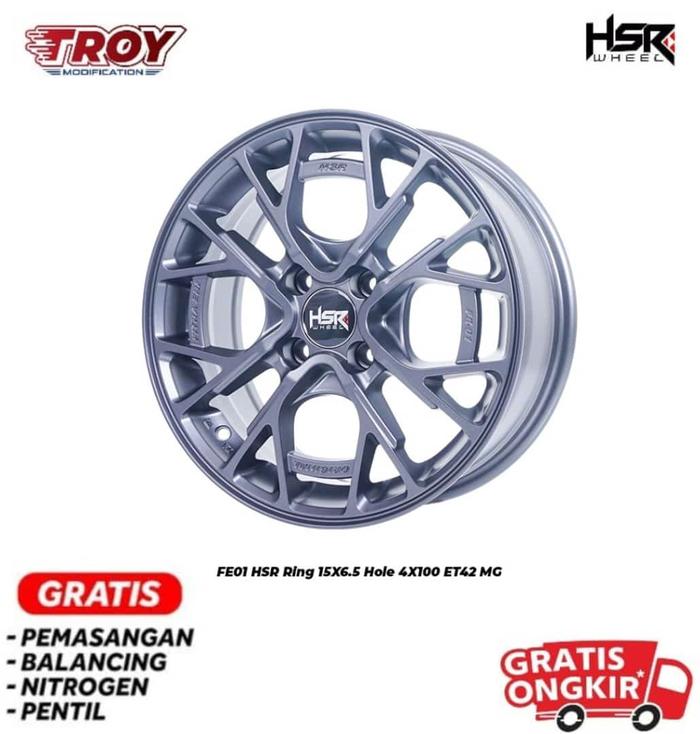 FE01 HSR R15 Racing Pelek Super Sale R15 4juta Jazz,Yaris,Vios Dll