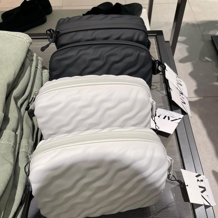 ZARA MAN rigid sling bag