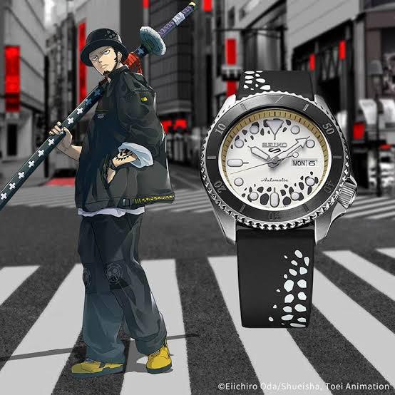 Seiko 5 Sport Original SRPH63K1 / SRPH63 One Piece LAW Law Edition
