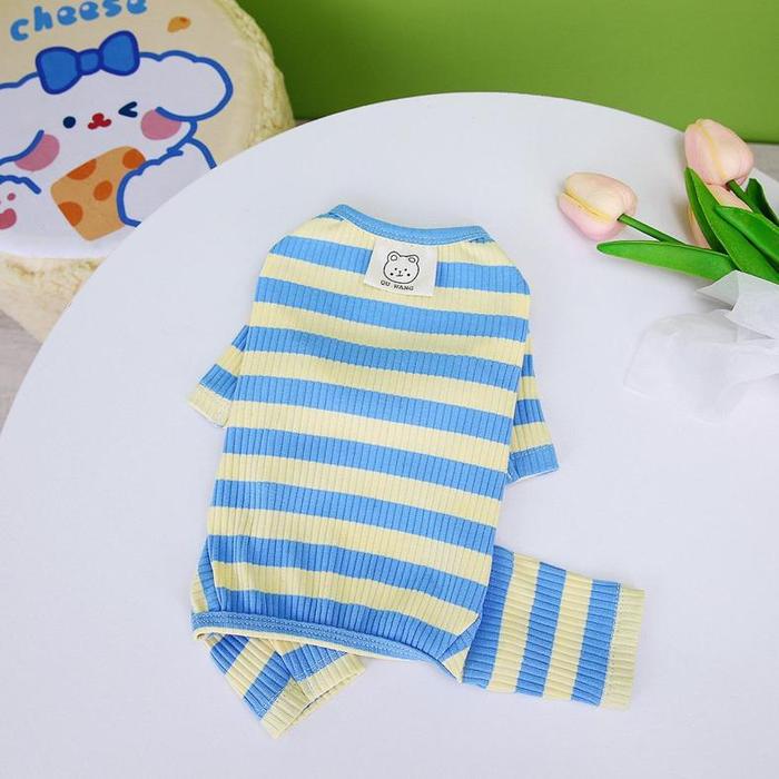 TERMURAH !! Dante bear stripe pajama