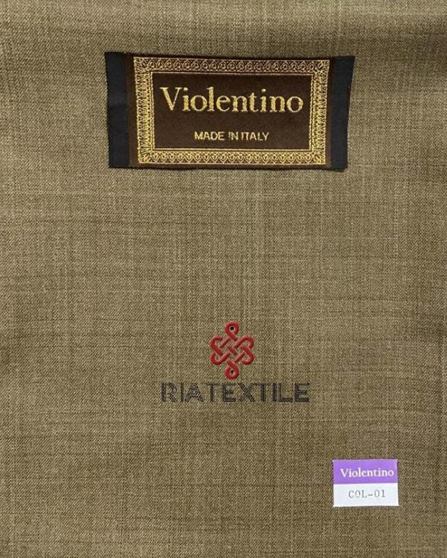 Kain Semi Wool Import Italy Super 180's Worsted By Violentino 323