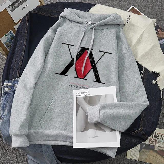 Jaket Hoodie Anime Hunter x Hunter License Logo