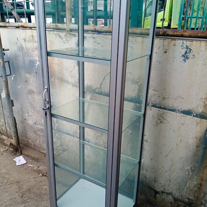 etalase toko P.50 pintu bingkai