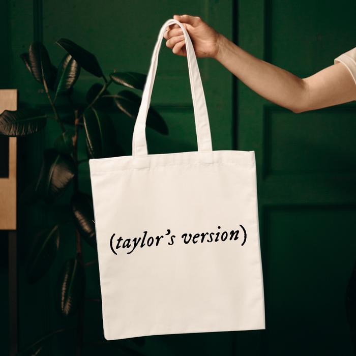 Taylor Swift Taylor's Version Totebag Canvas - Taylor's Version