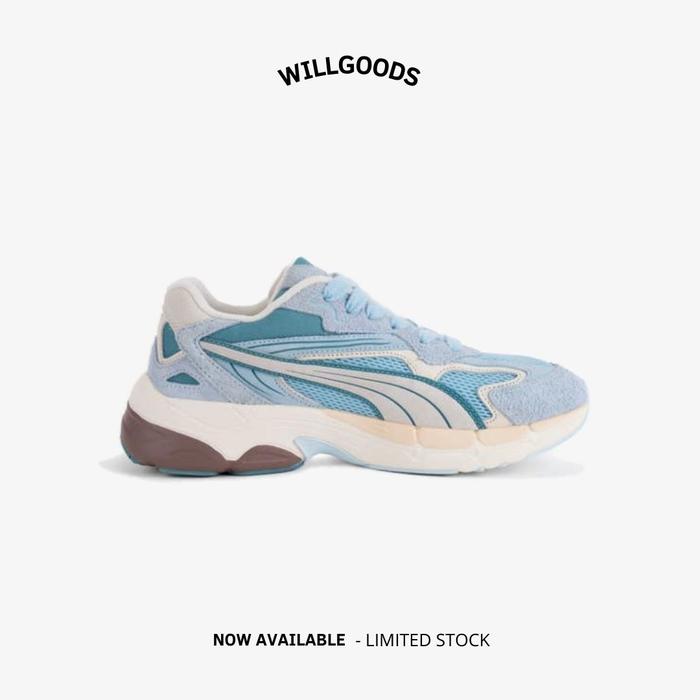 Puma X IVE Teveris NITRO Pastel Blue Sky Original Resmi BNIB