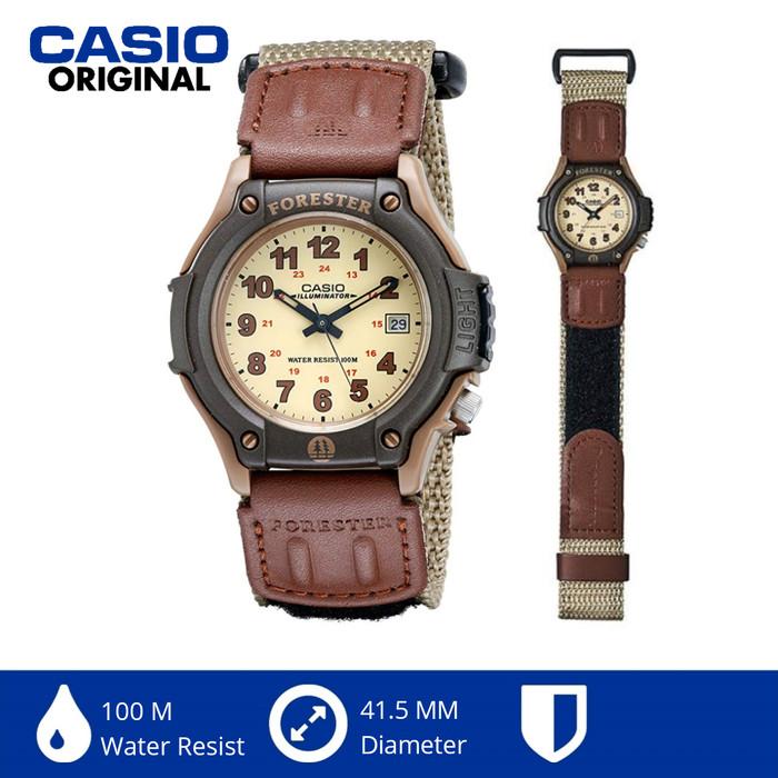 Jam Tangan Casio FT-500wc-5bv Ft500wc Original Canvas Velcro