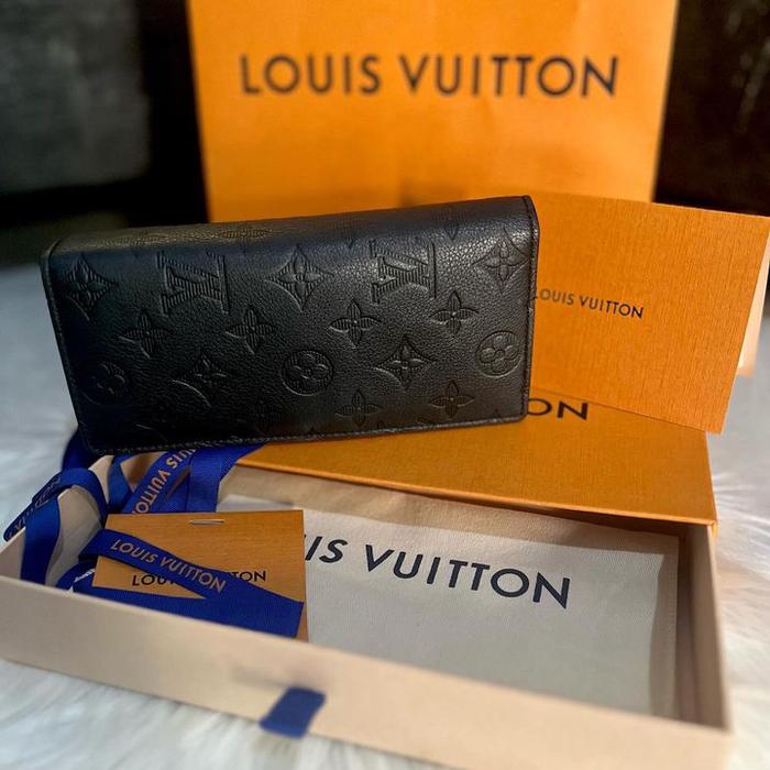 LV BRAZA WALLET MONOGRAM SHADOW LEATHER 2023 / Dompet Louis Vuitton