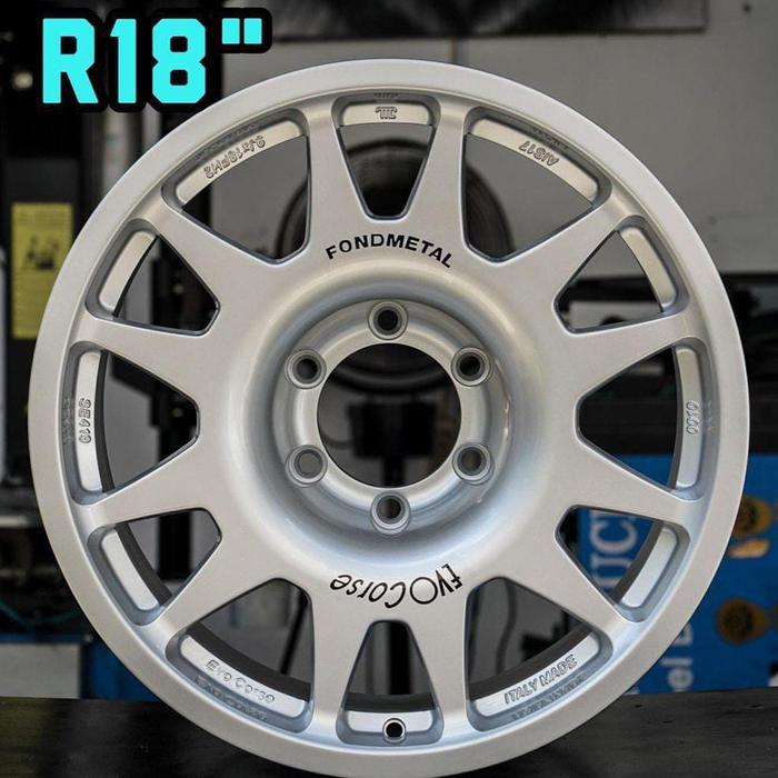 velg mobil rally look r18 EVO CORSE DAKAR ZERO velg ring 18 pajero