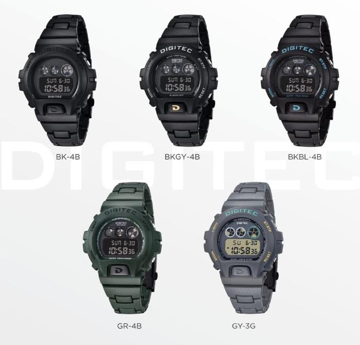 JAM TANGAN PRIA DIGITEC DG-5198R DG 5198R DG5198 ORIGINAL