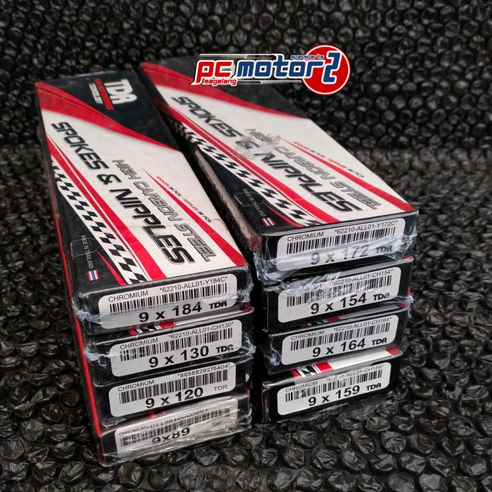 ruji jari jari  TDR CHROME ukuran 89 120 130 154 159 164 172 184 tdr