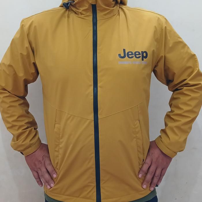 AZetc - Jaket Ziper Jeep Willyz Offroad 4X4 Waterproof ART 01