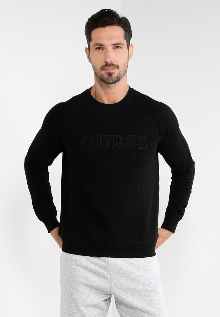 Baju Sweater Pria Guess Aldwin Sweatshirt