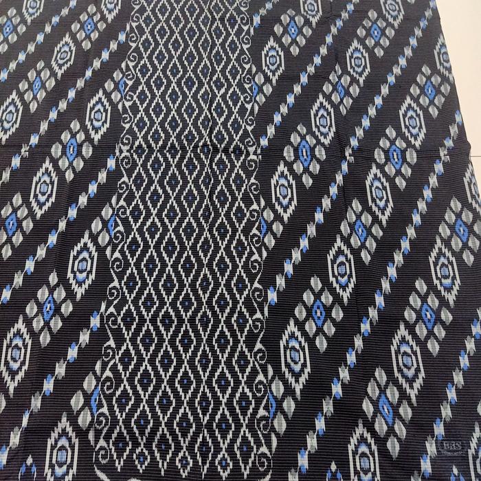SARUNG BHS KWG GOLD SUTERA SPUNSILK 210 HITAM LIMITED EDITION SECOND