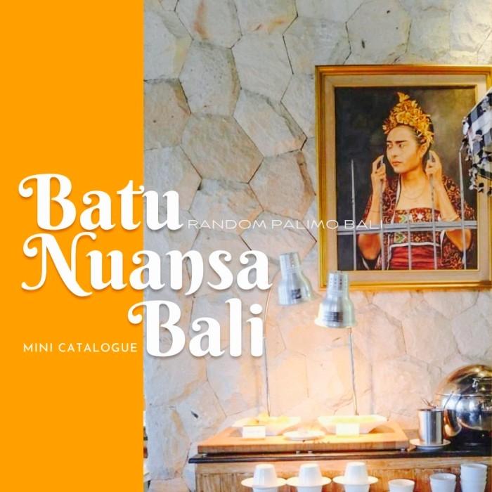 Batu alam Random Palimo Bali - Nuansa Villa Bali