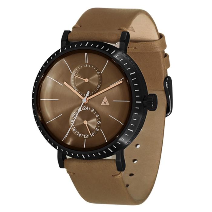 Jam Tangan MOUNTE CHRIST Pria Original MC 75045G-26 BRN