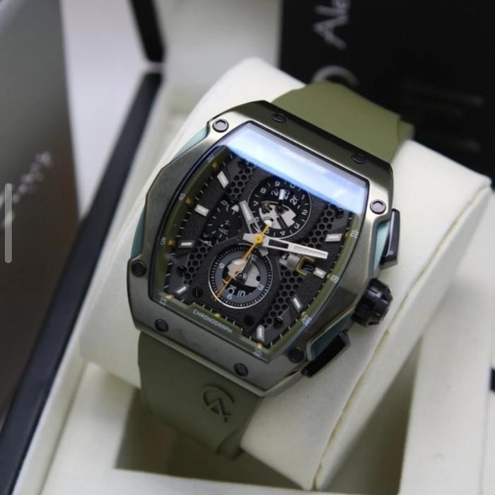 ALEXANDRE CHRISTIE 6608 GREEN RUBBER PRIA ORIGINAL