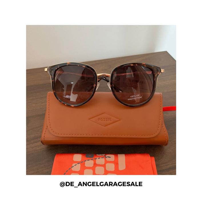 kacamata hitam wanita Fossil cat eye sunglasses