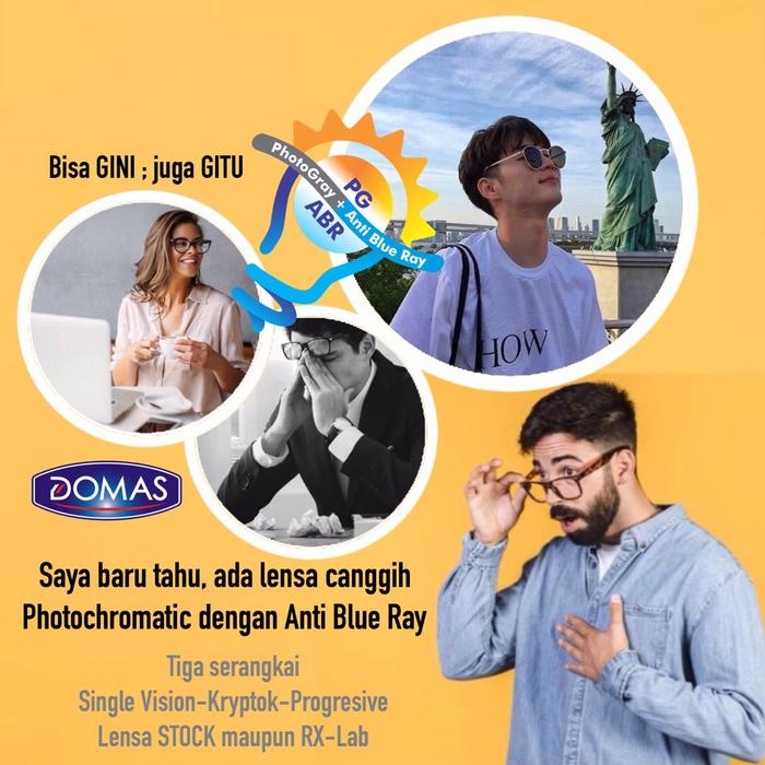 LENSA SV BLUCROMIC SUN BEACH PG ABR GARANSI RESMI DOMAS ORIGINAL