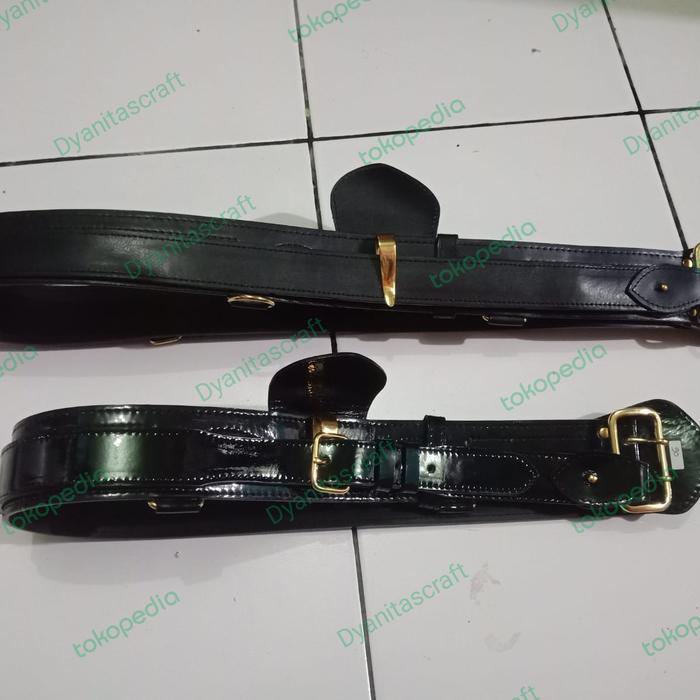 1 set selempang kopel pdu 4 doff dan kilat slempang sabuk polki polwan