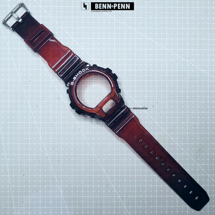 BNB GDX 6900 RED GRADATION BLACK BEZEL STRAP CASIO G SHOCK