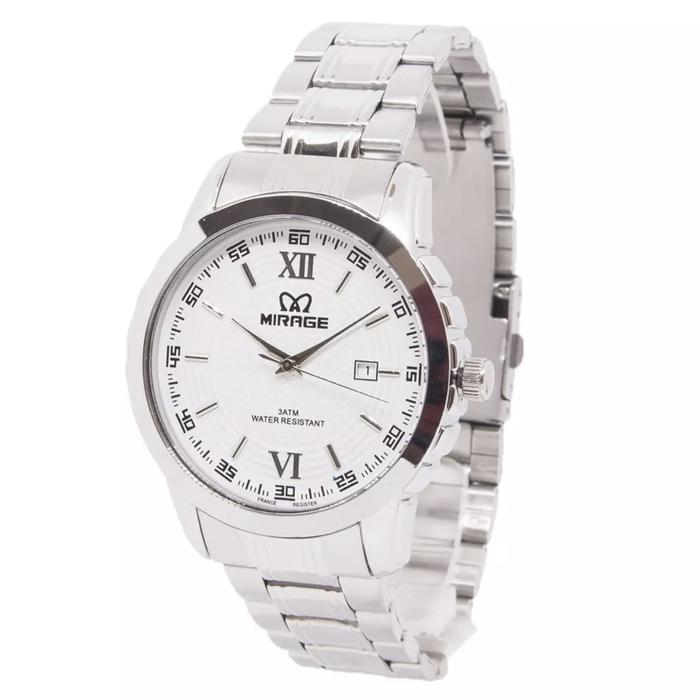 Jam Tangan Mirage 8267 Ladies Silver Original