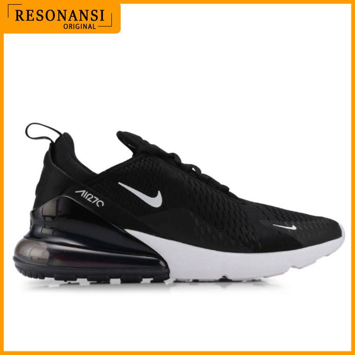 SEPATU PRIA TERBARU NIKE ORIGINAL SNEAKERS AIR MAX 270 HITAM EMPUK