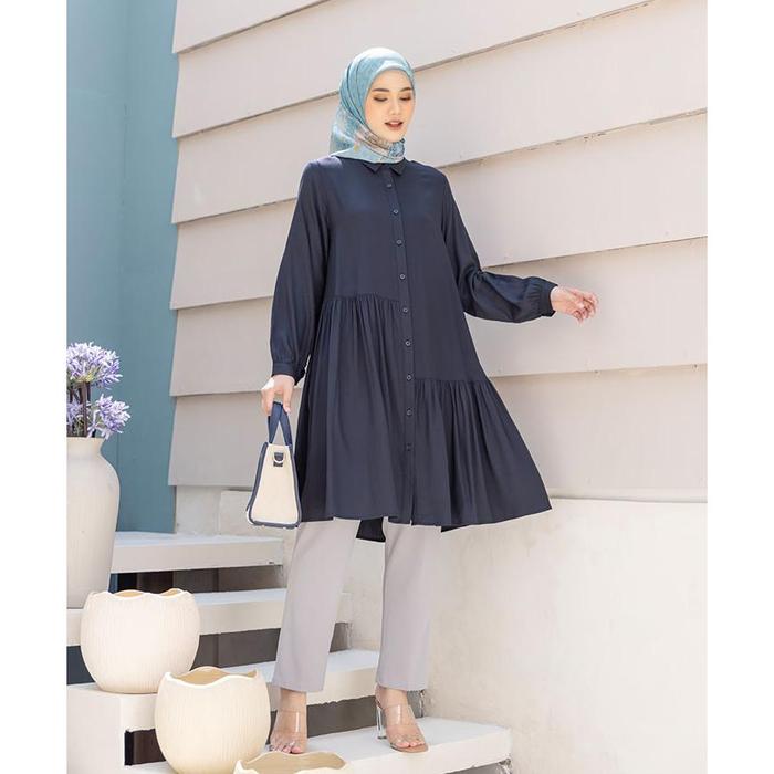 Ready Heaven Lights - Arabella Tunic - Tunik Polos Wanita Muslim