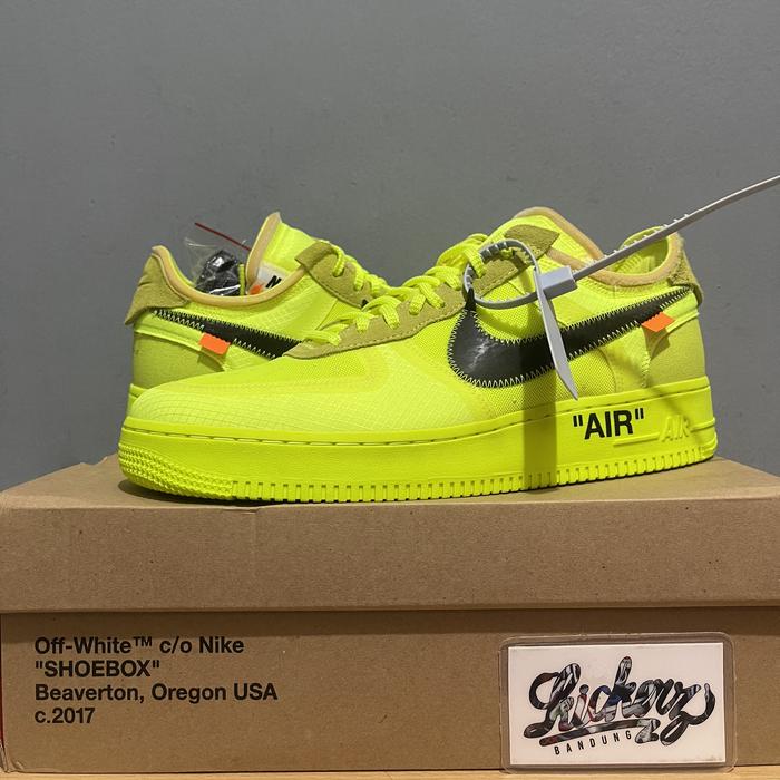 Off White x Nike Air Force 1 Low Volt ORIGINAL