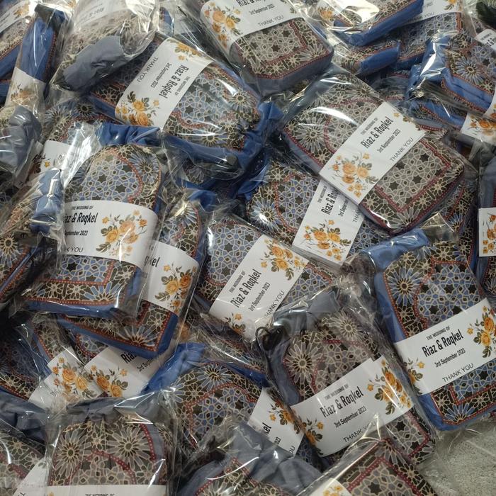 PLASTIK OPP SAJADAH TRAVEL Ukuran 12 x 25
