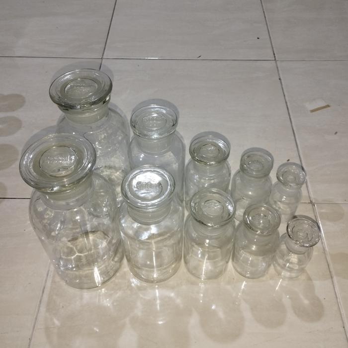 Botol Reagen Kaca Mulut Besar Minyak Atsiri Essential Oil Parfum Wangi